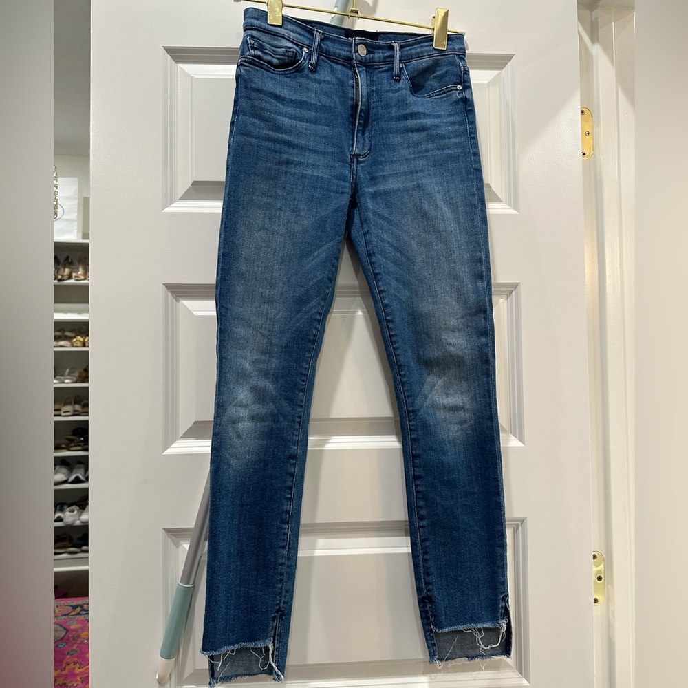 Black Orchid Miranda Off Step High Rise Skinny size 26 $85 originally $216
